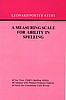 Ayres' List: A Measuring Scale for Ability in Spelling