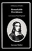 Remarkable Providences