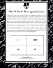 70 Basic Phonogram Cards (Revised and Perforated)
